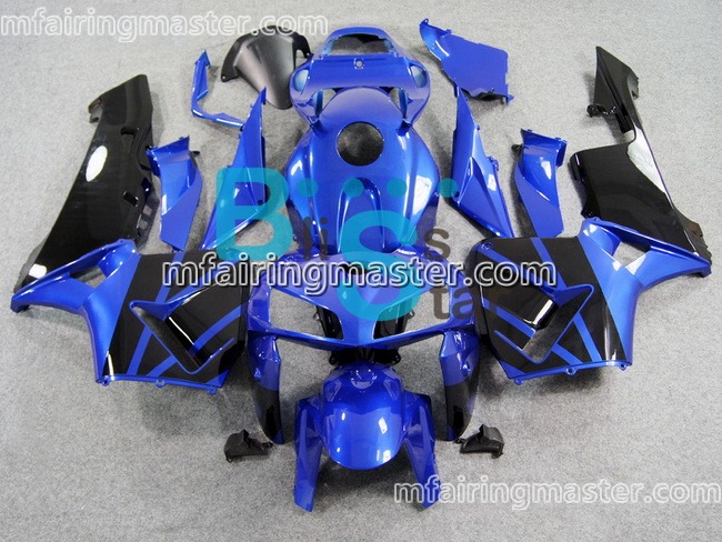 (image for) Fit for Honda CBR600RR F5 2005 2006 fairing kit injection molding Blue black