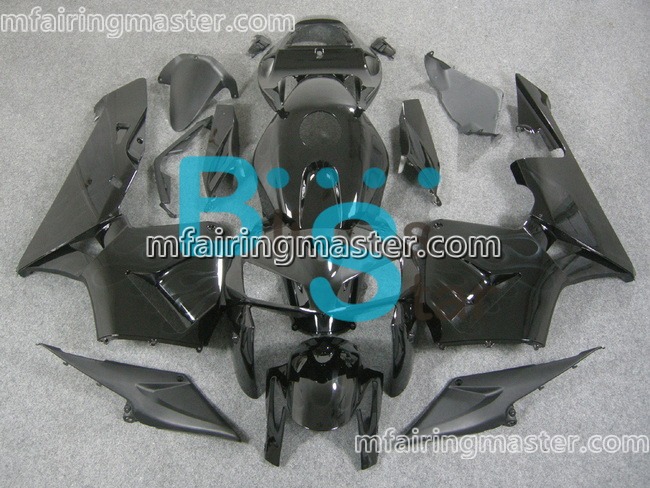 (image for) Fit for Honda CBR600RR F5 2005 2006 fairing kit injection molding Ligh smoke flames black