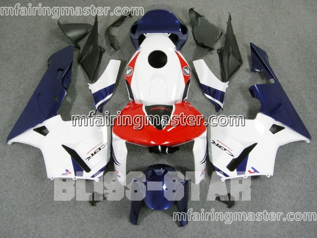 (image for) Fit for Honda CBR600RR F5 2005 2006 fairing kit injection molding White blue