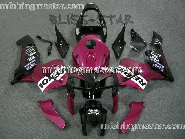 (image for) Fit for Honda CBR600RR F5 2005 2006 fairing kit injection molding Repsol pink