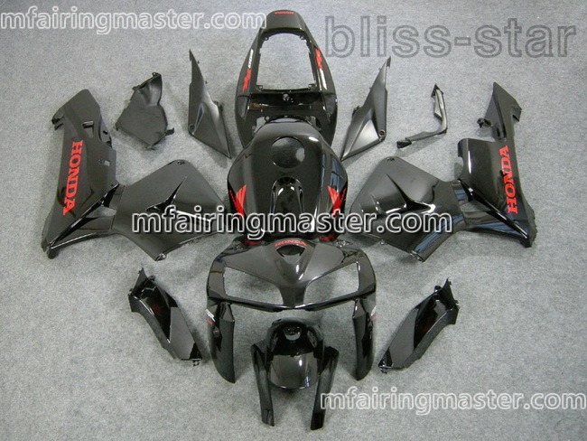 (image for) Fit for Honda CBR600RR F5 2005 2006 fairing kit injection molding Glossy black