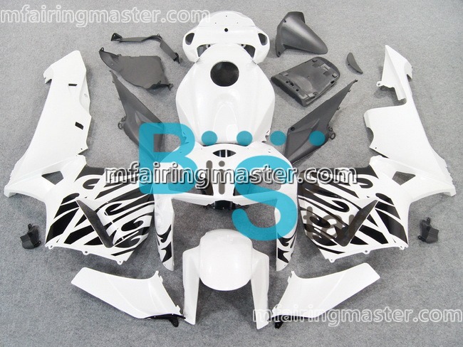 (image for) Fit for Honda CBR600RR F5 2005 2006 fairing kit injection molding White black