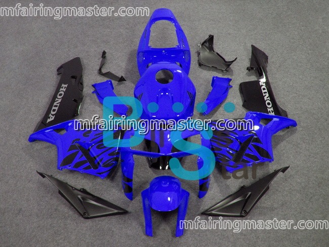 (image for) Fit for Honda CBR600RR F5 2005 2006 fairing kit injection molding Blue black