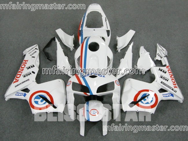 (image for) Fit for Honda CBR600RR F5 2005 2006 fairing kit injection molding R white