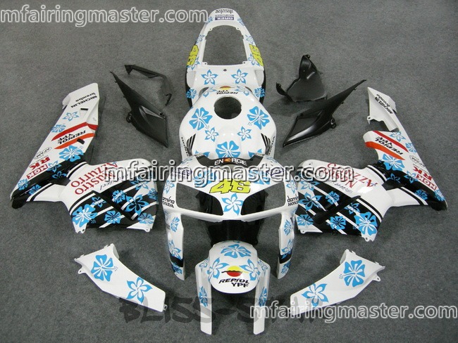 (image for) Fit for Honda CBR600RR F5 2005 2006 fairing kit injection molding Hongkong flower