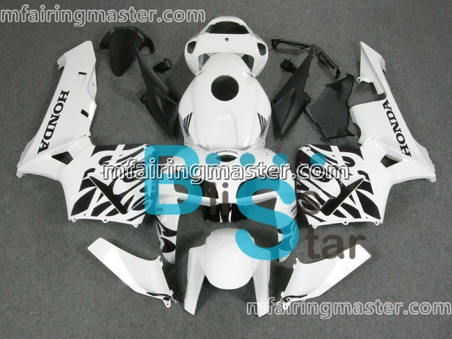 (image for) Fit for Honda CBR600RR F5 2005 2006 fairing kit injection molding White black