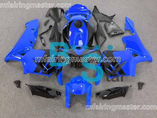 (image for) Fit for Honda CBR600RR F5 2005 2006 fairing kit injection molding Blue black