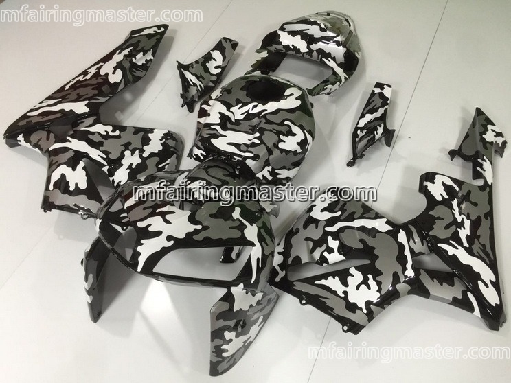 (image for) Fit for Honda CBR600RR F5 2005 2006 fairing kit injection molding military uniform