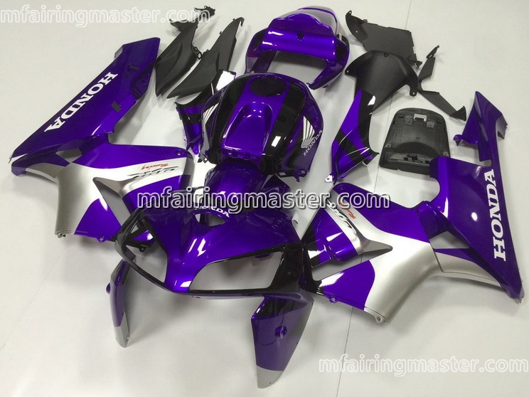 (image for) Fit for Honda CBR600RR F5 2005 2006 fairing kit injection molding Purple silver