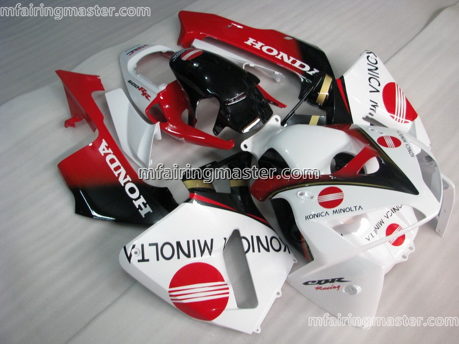 (image for) Fit for Honda CBR600RR F5 2005 2006 fairing kit injection molding Konica minolta red