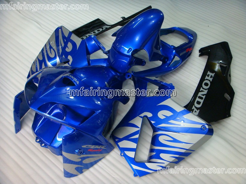 (image for) Fit for Honda CBR600RR F5 2005 2006 fairing kit injection molding Blue silver