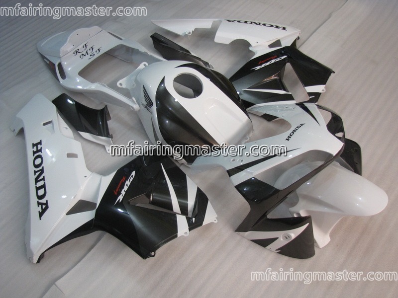 (image for) Fit for Honda CBR600RR F5 2005 2006 fairing kit injection molding Black white