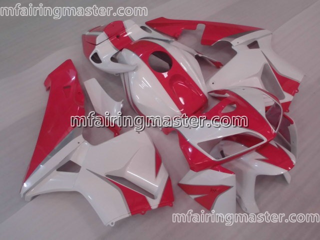 (image for) Fit for Honda CBR600RR F5 2005 2006 fairing kit injection molding Red white