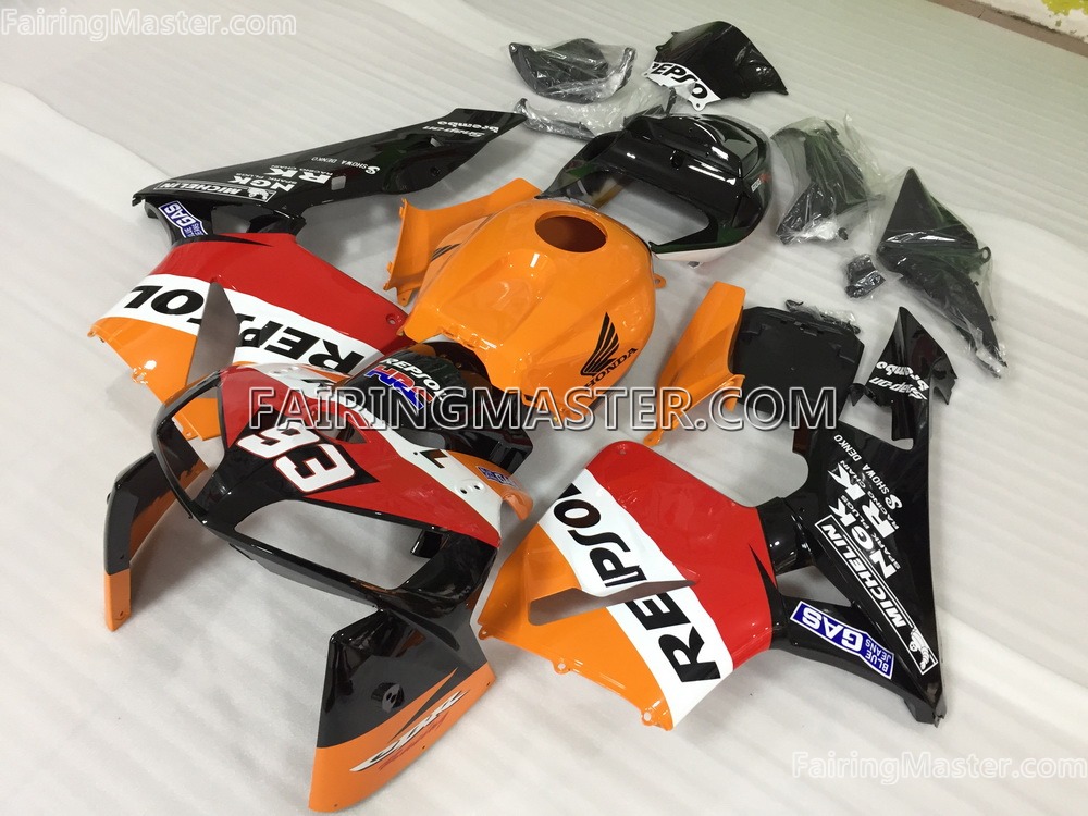 (image for) Injection molding fairing kits fit for honda CBR600RR F5 2005 2006 347