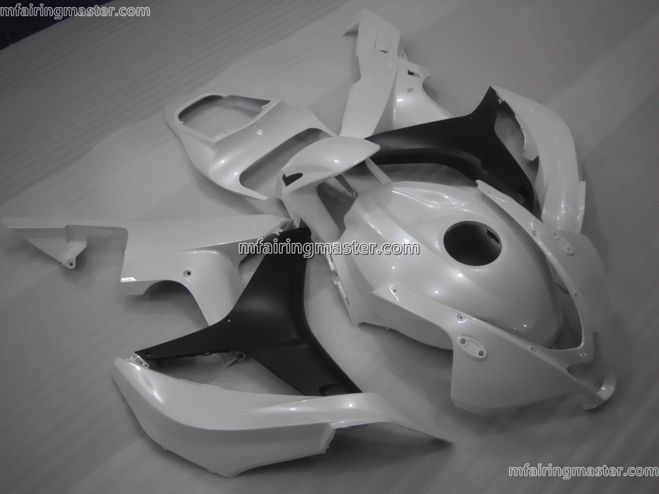 (image for) Fit for Honda CBR600RR F5 2007 2008 fairing kit injection molding White black