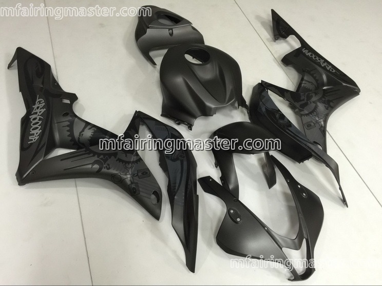 (image for) Fit for Honda CBR600RR F5 2007 2008 fairing kit injection molding Matte black