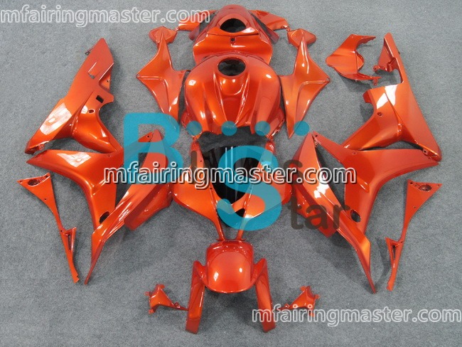 (image for) Fit for Honda CBR600RR F5 2007 2008 fairing kit injection molding Golden red