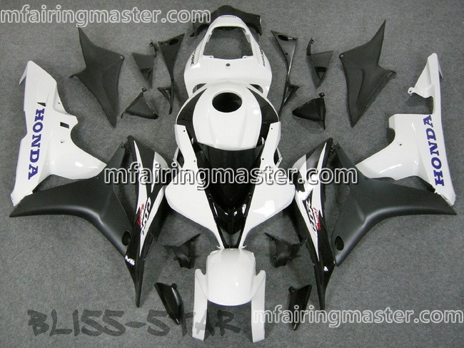 (image for) Fit for Honda CBR600RR F5 2007 2008 fairing kit injection molding White black