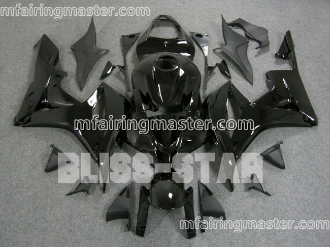 (image for) Fit for Honda CBR600RR F5 2007 2008 fairing kit injection molding Glossy black