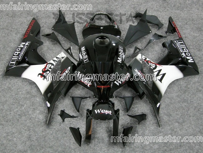 (image for) Fit for Honda CBR600RR F5 2007 2008 fairing kit injection molding West black