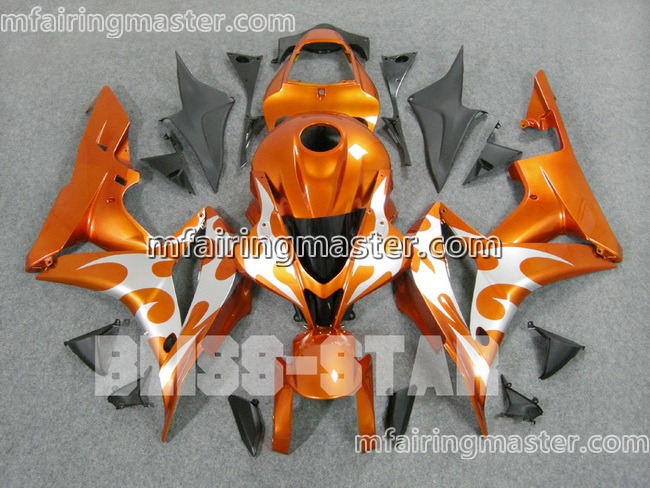 (image for) Fit for Honda CBR600RR F5 2007 2008 fairing kit injection molding Golden red