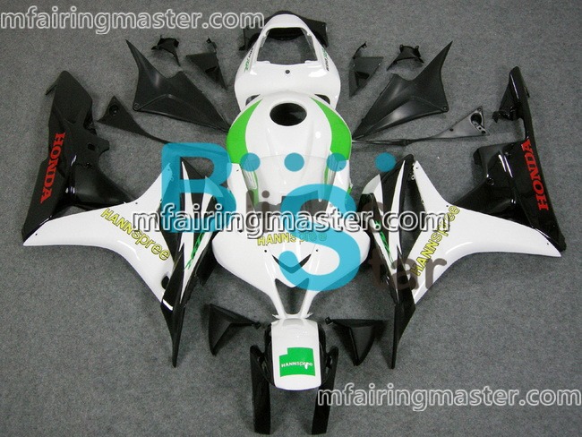 (image for) Fit for Honda CBR600RR F5 2007 2008 fairing kit injection molding Hann spree white