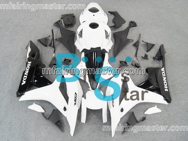 (image for) Fit for Honda CBR600RR F5 2007 2008 fairing kit injection molding White black