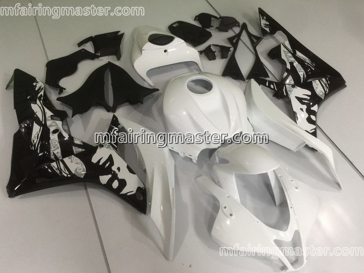 (image for) Fit for Honda CBR600RR F5 2007 2008 fairing kit injection molding Girl black white