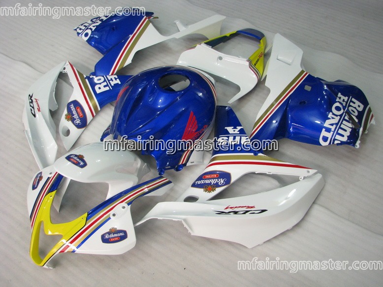 (image for) Fit for Honda CBR600RR F5 2009 2010 2011 2012 fairing kit injection molding Rothmans blue white