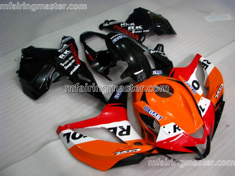 (image for) Fit for Honda CBR600RR F5 2009 2010 2011 2012 fairing kit injection molding Repsol black