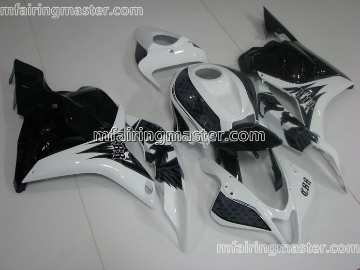 (image for) Fit for Honda CBR600RR F5 2009 2010 2011 2012 fairing kit injection molding White black
