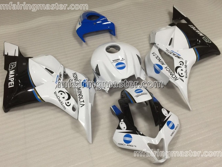 (image for) Fit for Honda CBR600RR F5 2009 2010 2011 2012 fairing kit injection molding Konica minolta white