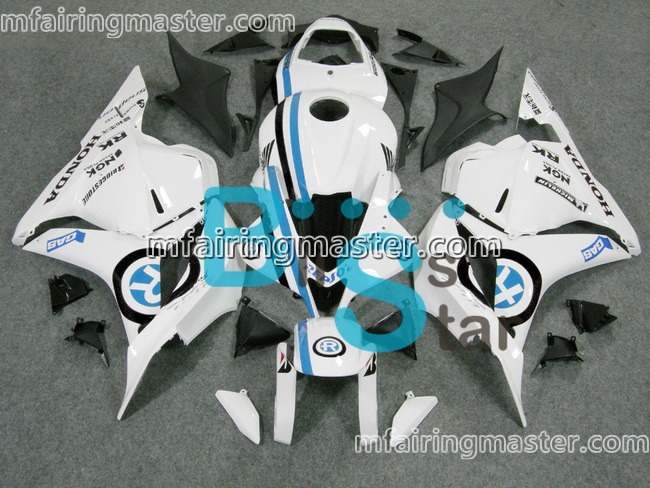 (image for) Fit for Honda CBR600RR F5 2009 2010 2011 2012 fairing kit injection molding Black blue line