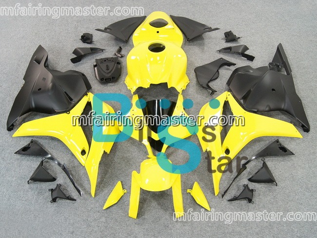 (image for) Fit for Honda CBR600RR F5 2009 2010 2011 2012 fairing kit injection molding Yellow black