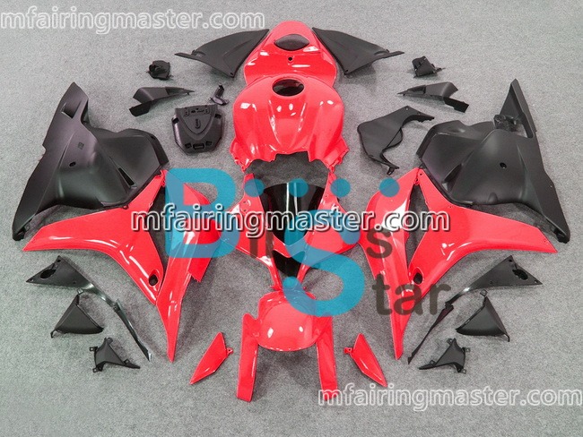 (image for) Fit for Honda CBR600RR F5 2009 2010 2011 2012 fairing kit injection molding Red black