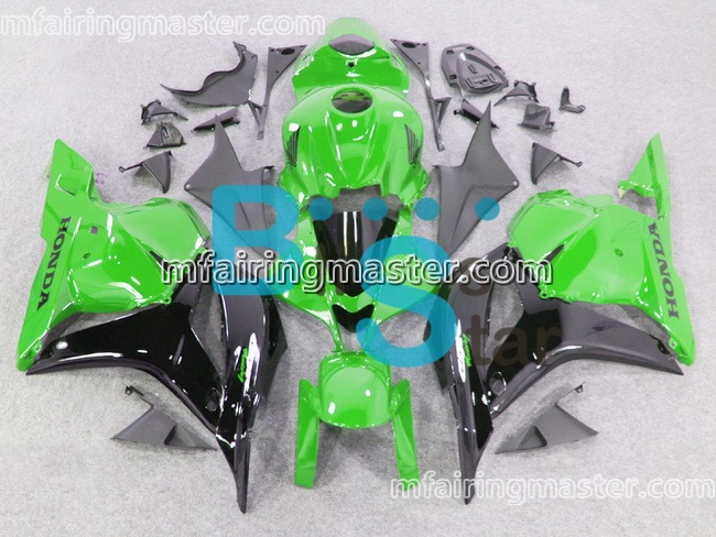 (image for) Fit for Honda CBR600RR F5 2009 2010 2011 2012 fairing kit injection molding Green black