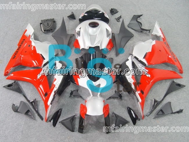 (image for) Fit for Honda CBR600RR F5 2009 2010 2011 2012 fairing kit injection molding Red silver