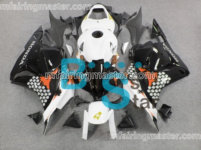 (image for) Fit for Honda CBR600RR F5 2009 2010 2011 2012 fairing kit injection molding White black