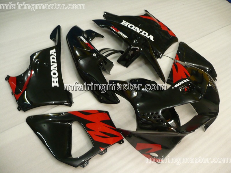 (image for) Fit for Honda CBR900RR 919 1998 1999 fairing kit Black red