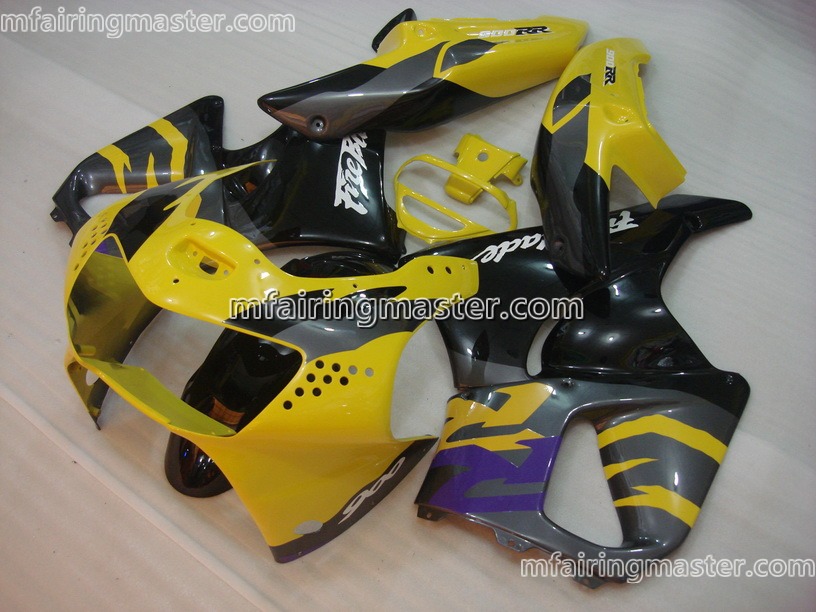 (image for) Fit for Honda CBR900RR 919 1998 1999 fairing kit Yellow black