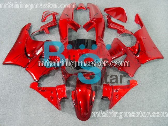 (image for) Fit for Honda CBR900RR 919 1998 1999 fairing kit Black flames red