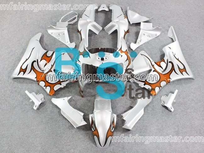 (image for) Fit for Honda CBR900RR 919 1998 1999 fairing kit Silver