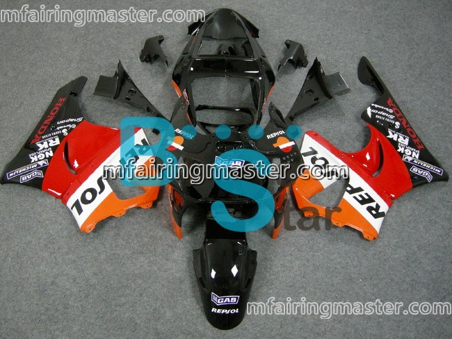 (image for) Fit for Honda CBR900RR 919 1998 1999 fairing kit Repsol black