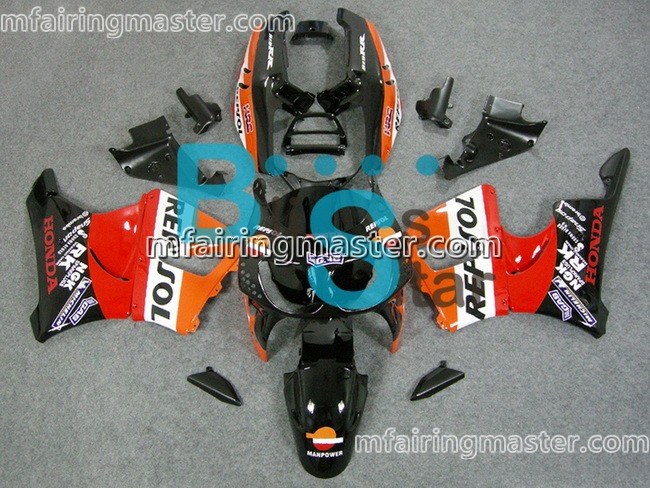 (image for) Fit for Honda CBR900RR 919 1998 1999 fairing kit Repsol black