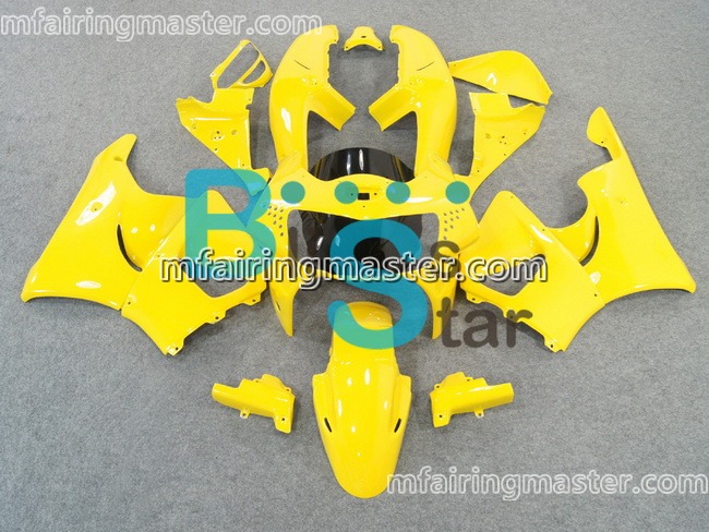 (image for) Fit for Honda CBR900RR 919 1998 1999 fairing kit Yellow no decals