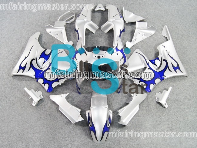 (image for) Fit for Honda CBR900RR 919 1998 1999 fairing kit Silver blue