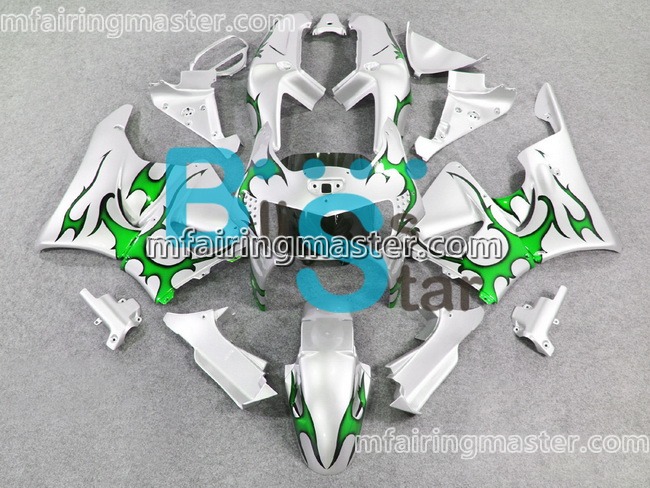 (image for) Fit for Honda CBR900RR 919 1998 1999 fairing kit Green silver