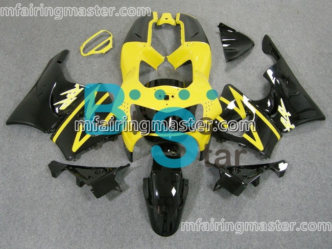 (image for) Fit for Honda CBR900RR 919 1998 1999 fairing kit Yellow black - Click Image to Close