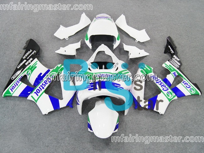 (image for) Fit for Honda CBR900RR 929 2000 2001 fairing kit injection molding Castrol white