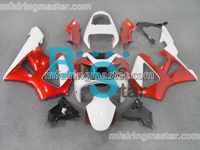 (image for) Fit for Honda CBR900RR 929 2000 2001 fairing kit injection molding Red white